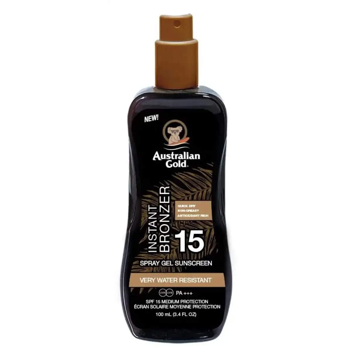 Australian Gold EU SPF 15 جل بخاخ مسمّر 100 مل