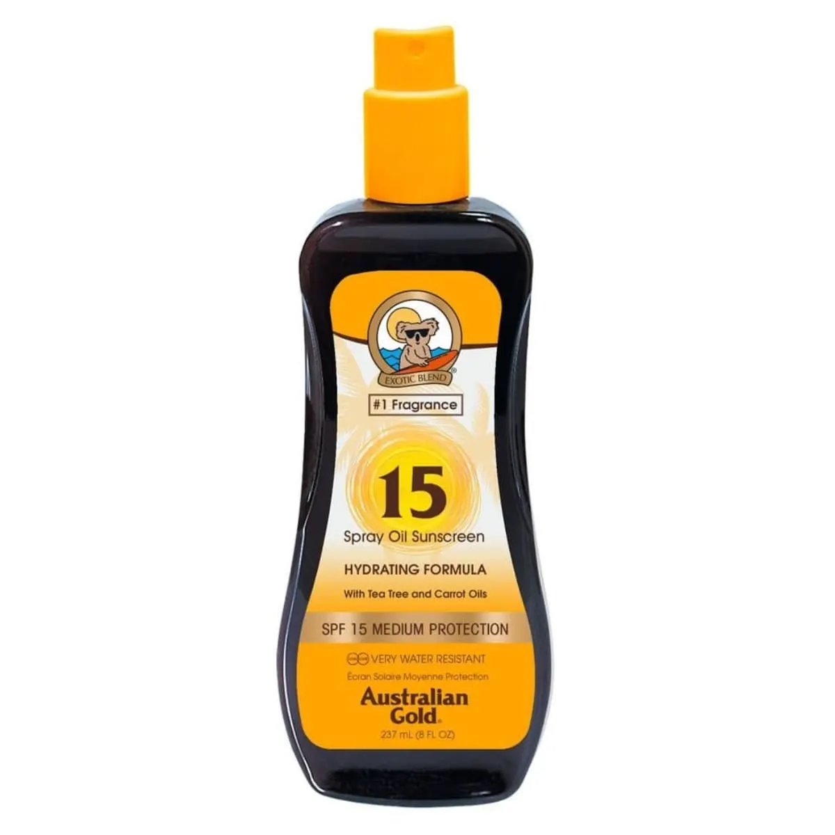 Australian Gold SPF 15 زيت بخاخ بالجزر 237 مل