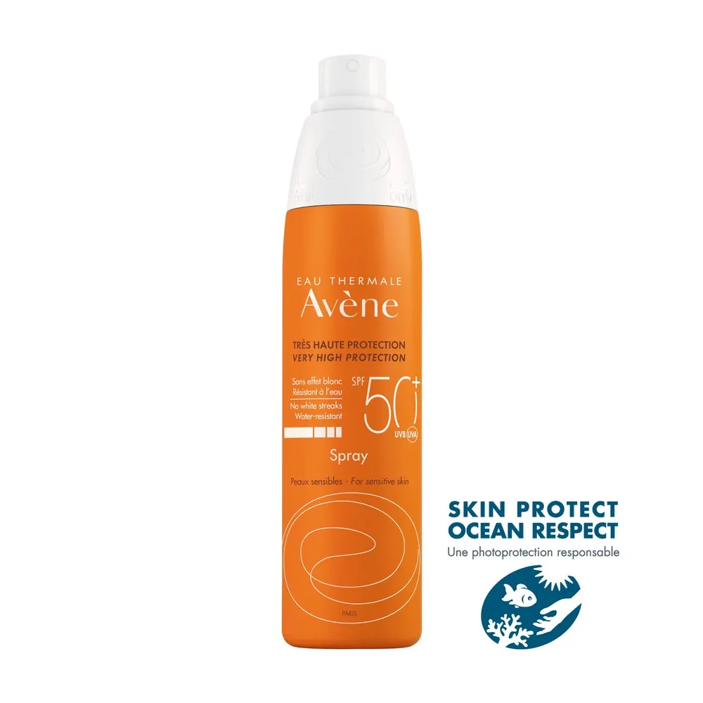 Avene solaire eau thermal spray spf50+ 200 ml