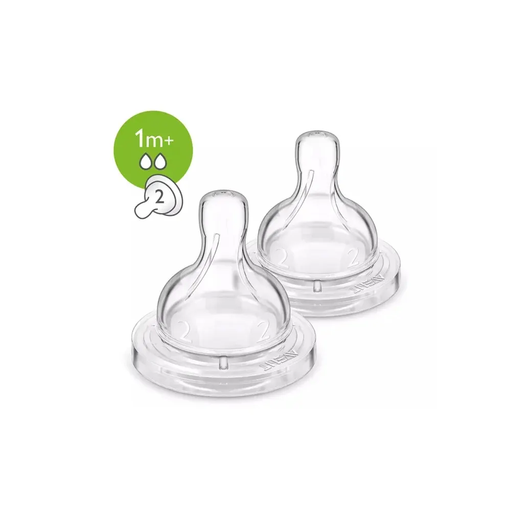 Avent 2 Tétines 1 mois et + / 2T SCF632/27