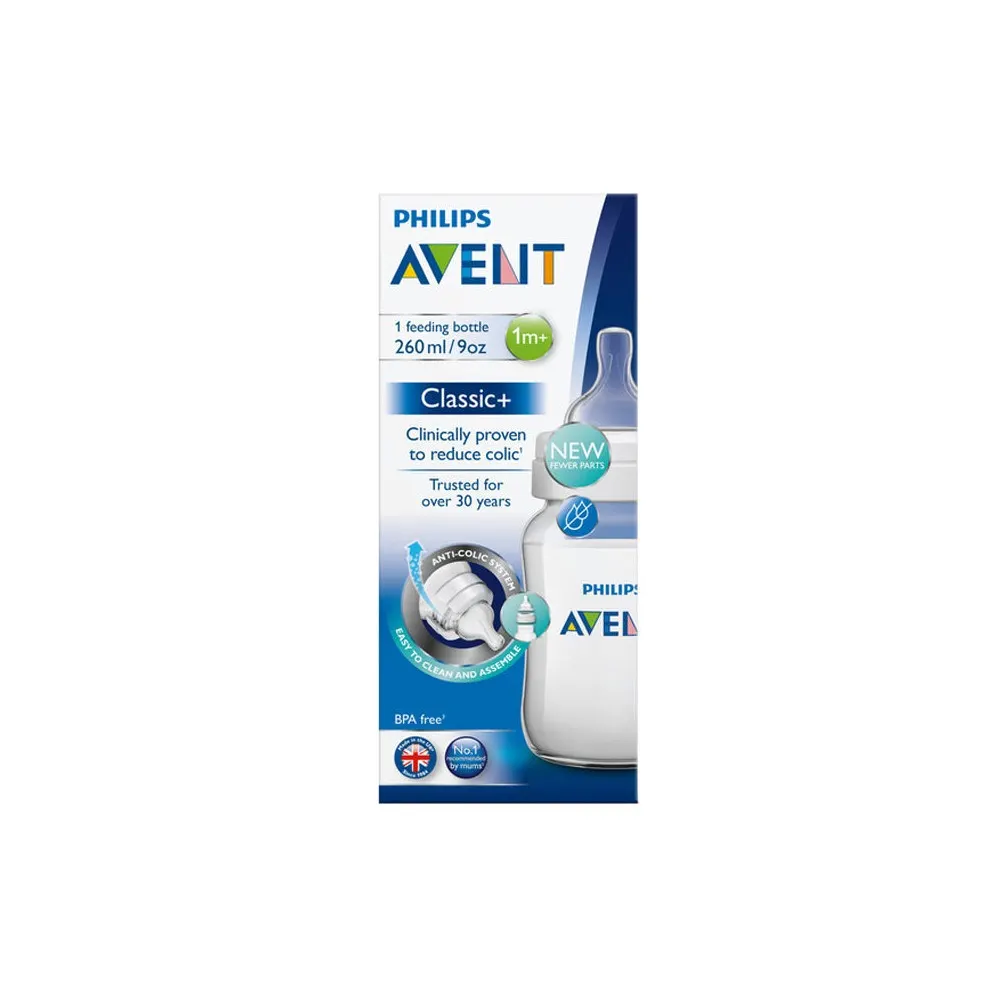 Avent Biberon Anti-Colic 260 ml 1 mois SCF813/61