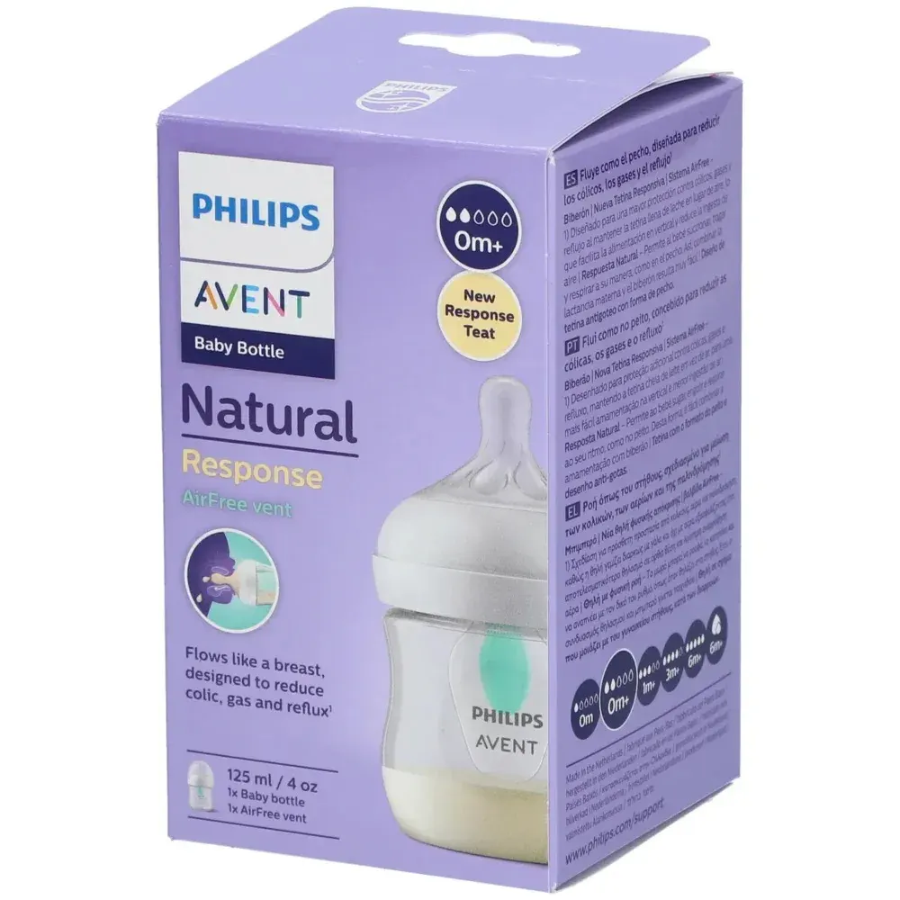Avent Biberon Natural 125ml Valve Air Free 125 ML SCY670/01