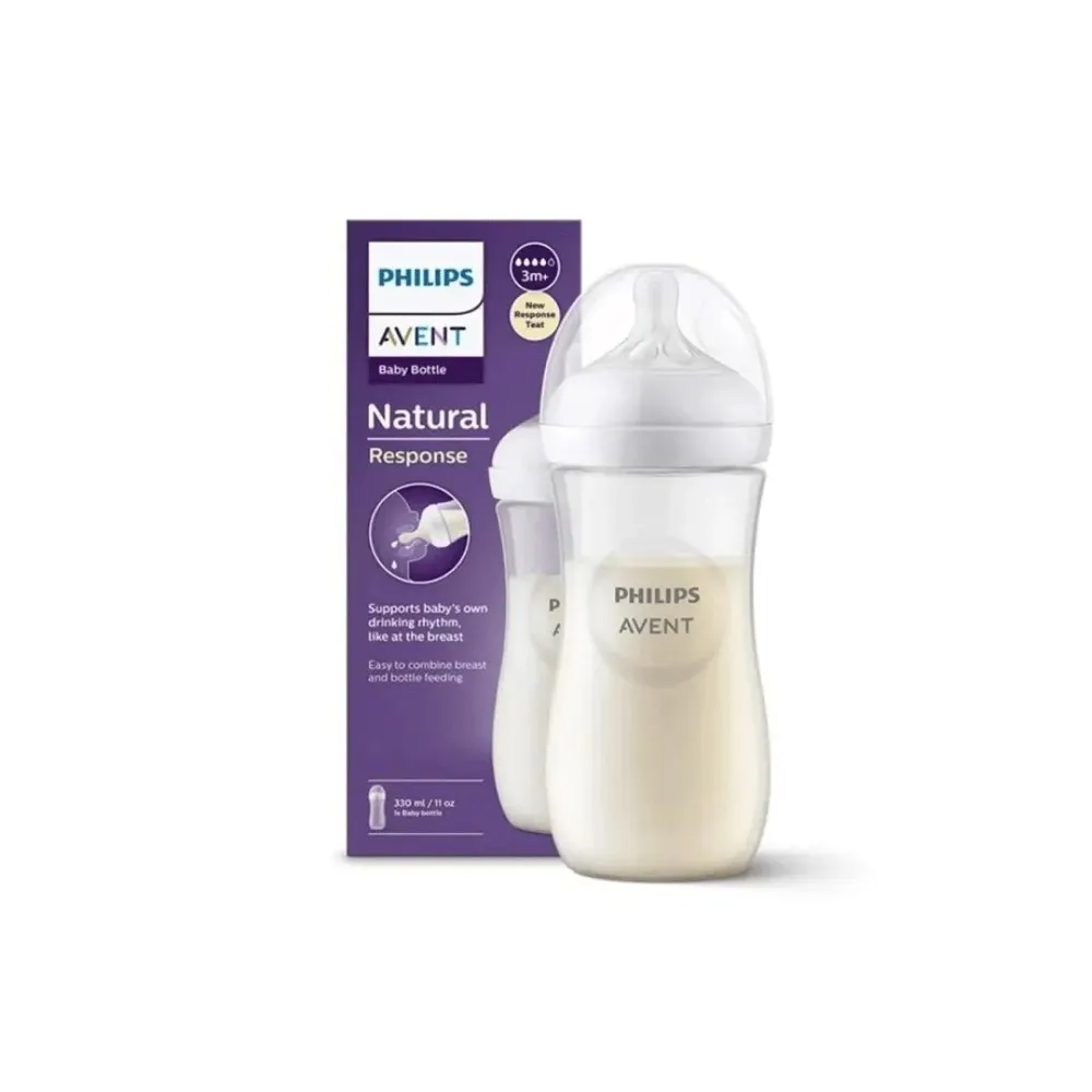 AVENT BIBERON NATURAL 3.0 TEAT 3M+ 330ML SCY906/01