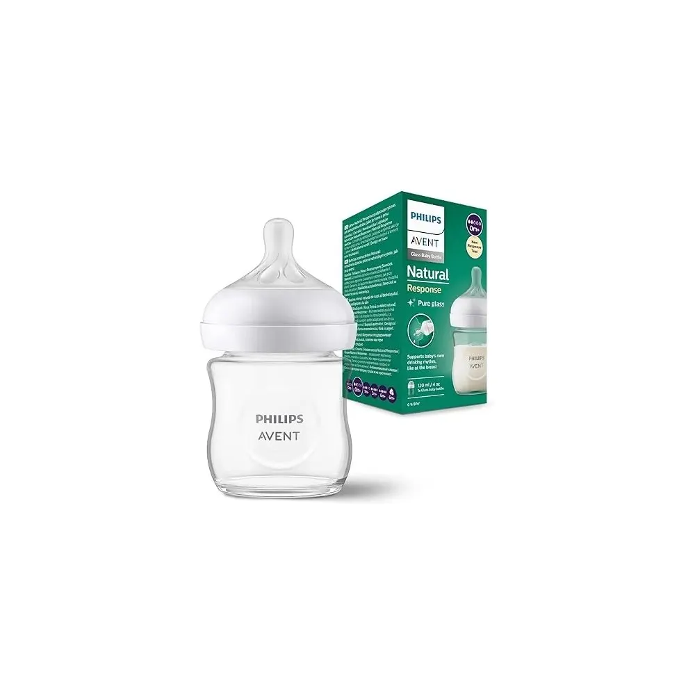 AVENT BIBERON NATURAL EN VERRE 3.0 TEAT 0M+ 120ML SCY930/01