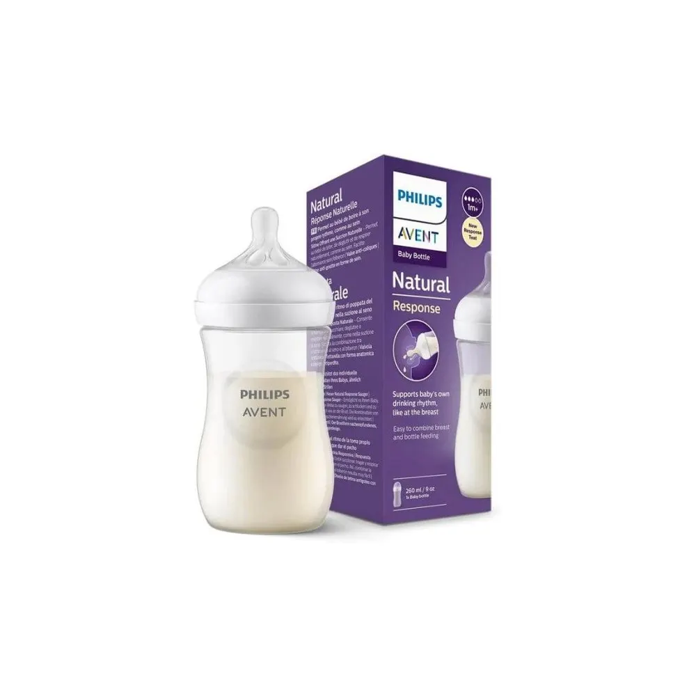 AVENT BIBERON NATURAL REPONSE 1M+ 260ML SCY903/01