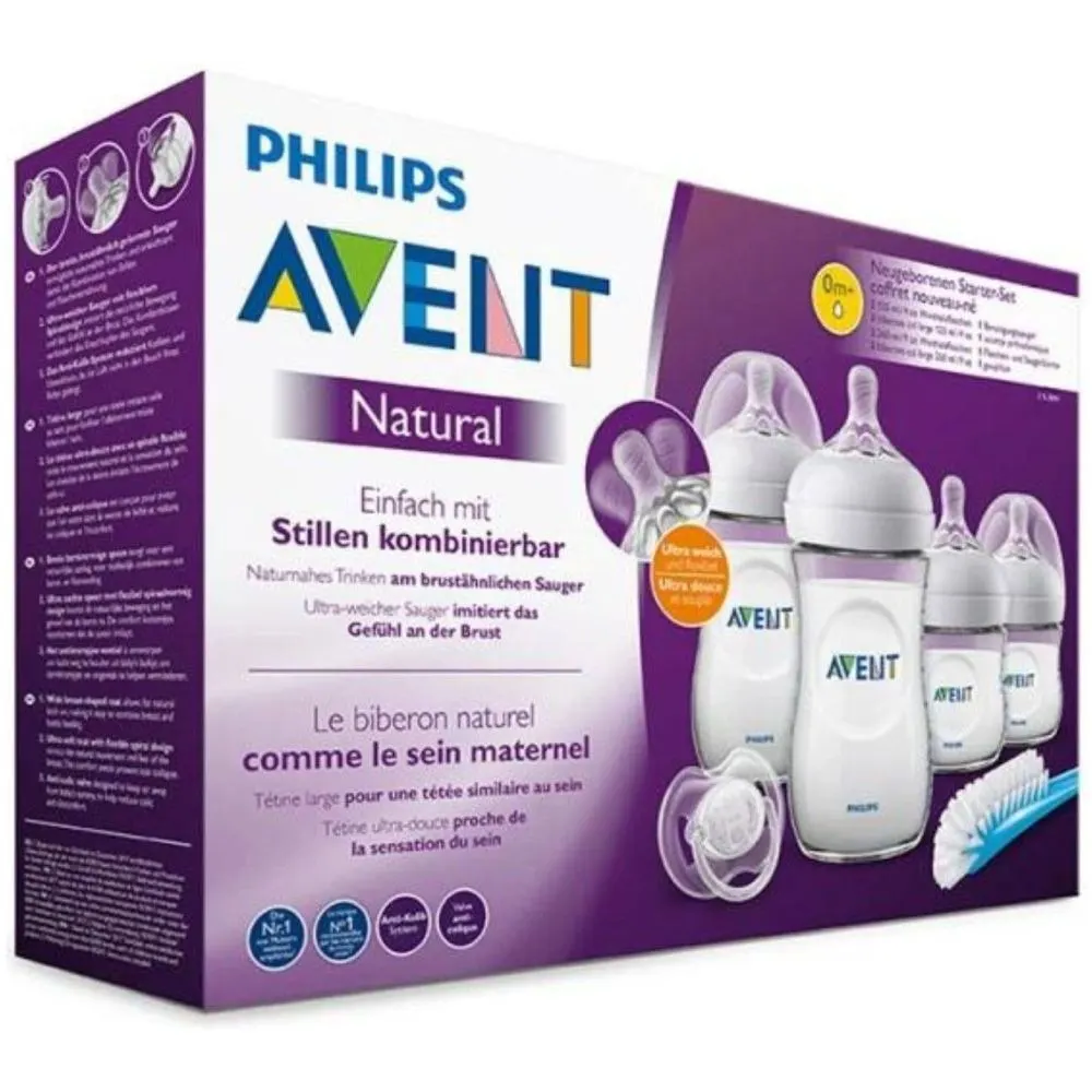 Avent SCD301/01 Coffret nouveau-né blanc naturel