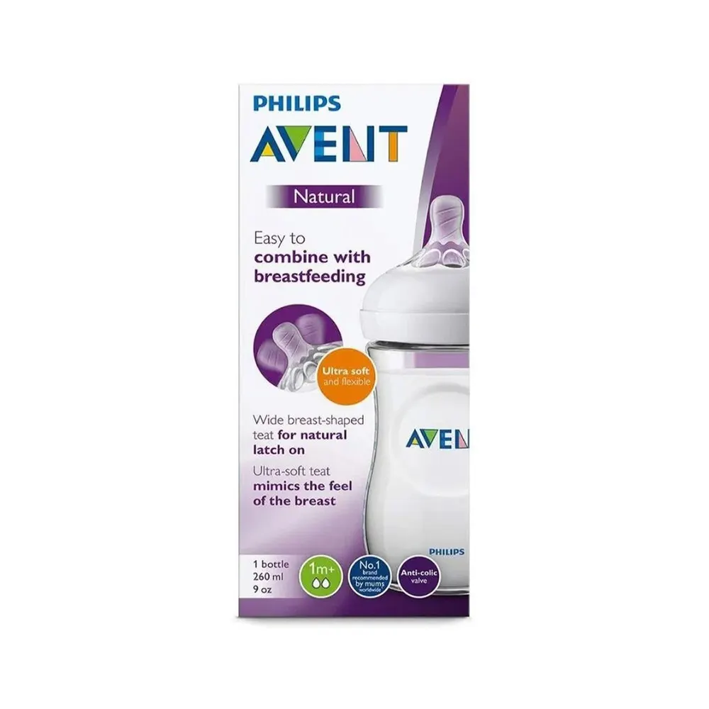 Avent SCF070/20 Biberon bébé Tiger 2.0 Natural 9 oz
