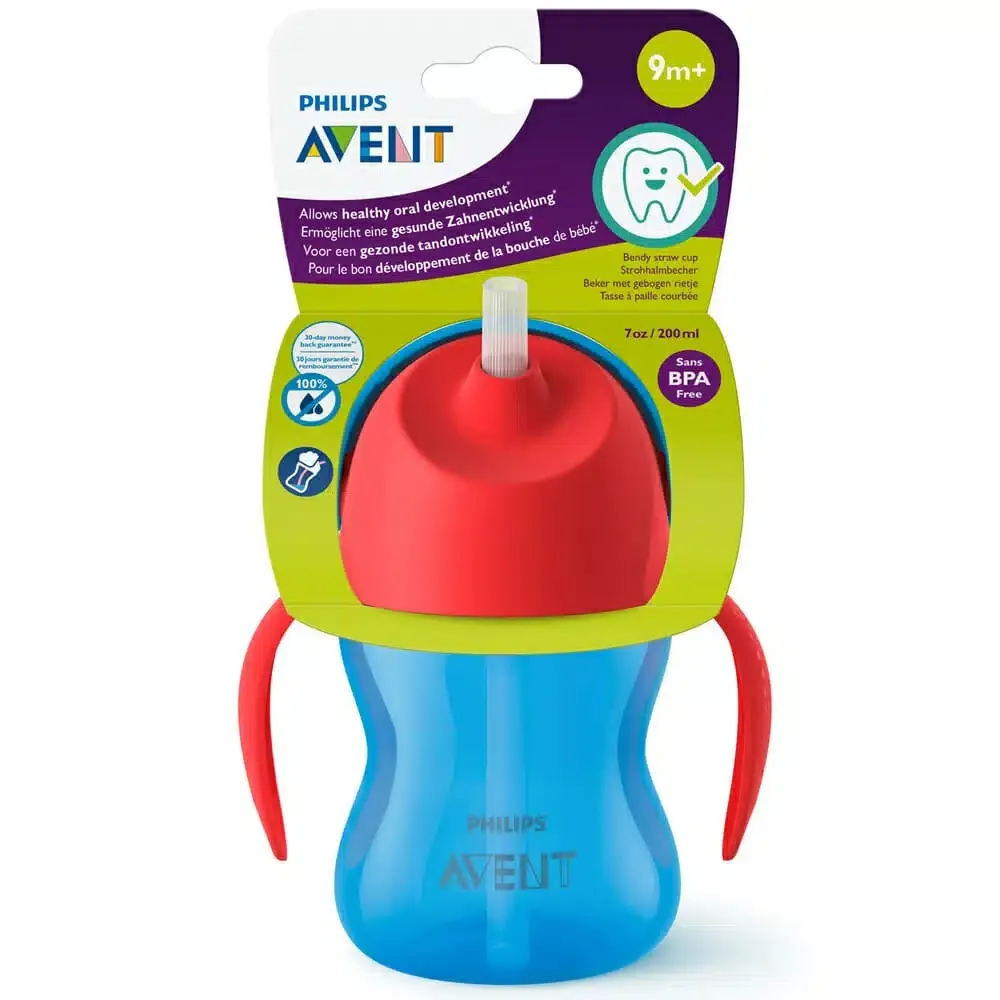 Avent SCF796/01 Tasse à paille 200 ml / 7 oz 9 mois et +