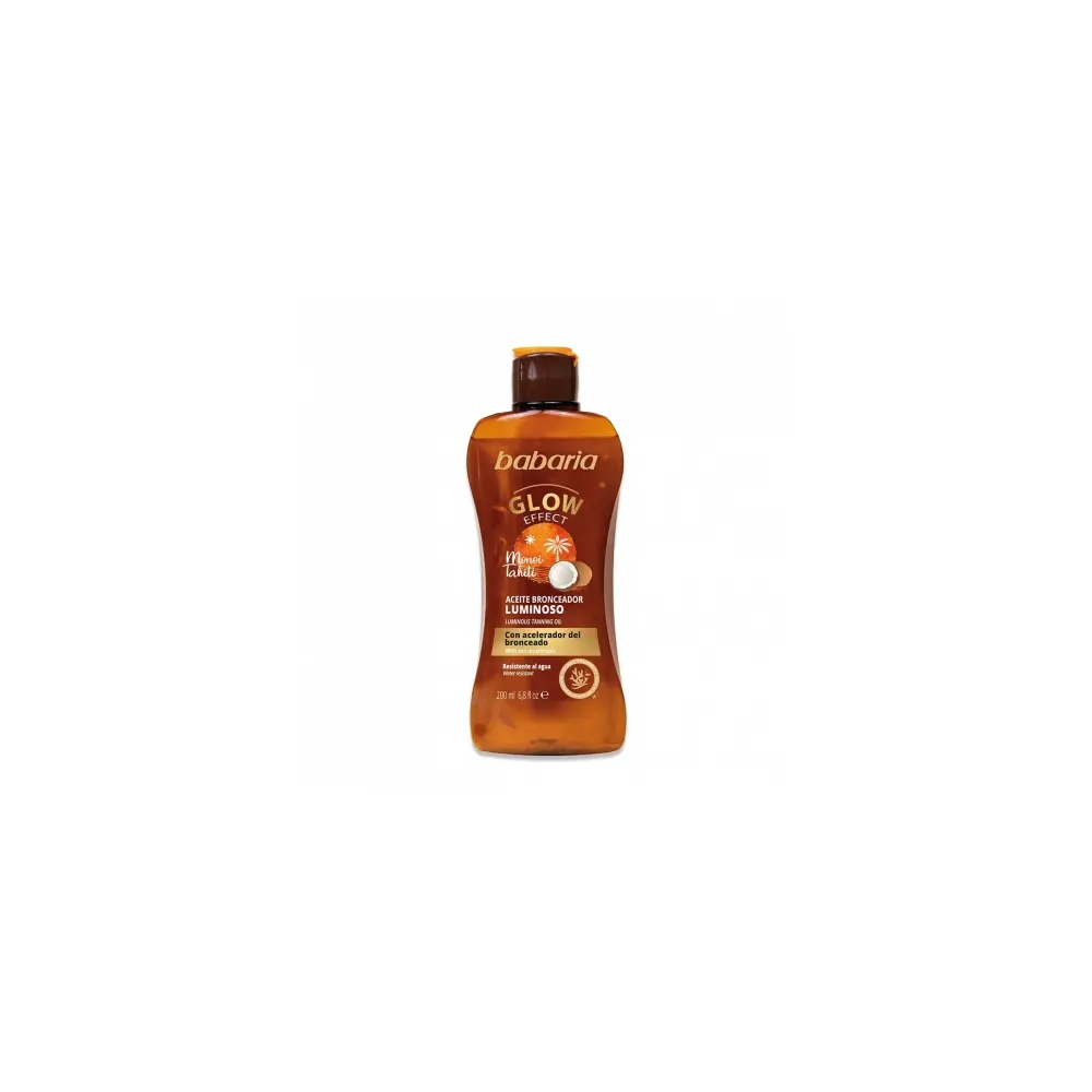 BABARIA GEL HUILE GLOW BRONZANT EFFET ECLAT 200ml