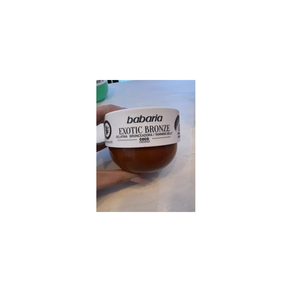 Babaria جيلي مسمّر بجوز الهند Bronze Exotique SPF 0 - 300 مل