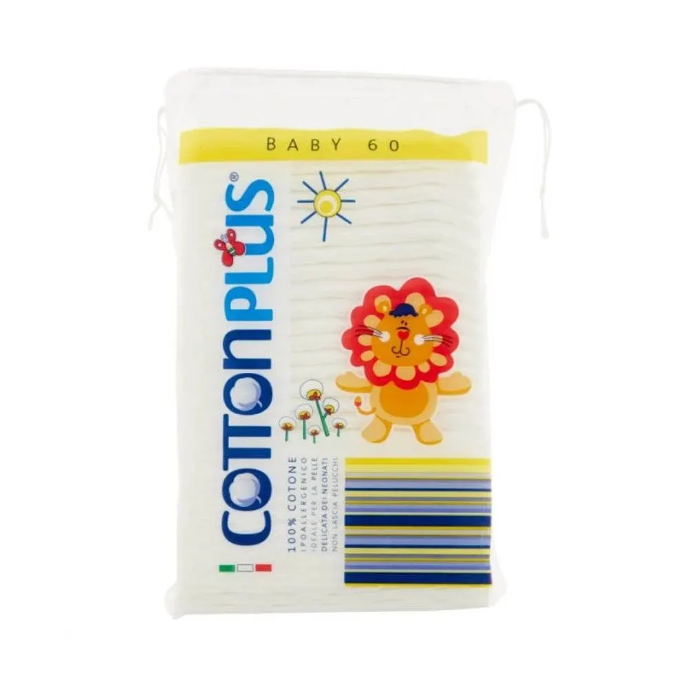 Babe Cotton Plus قطن للأطفال Extra Large 60 قطعة