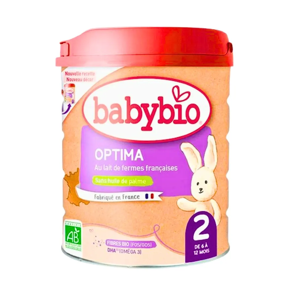BabyBio Optima حليب المرحلة الثانية 400 غ