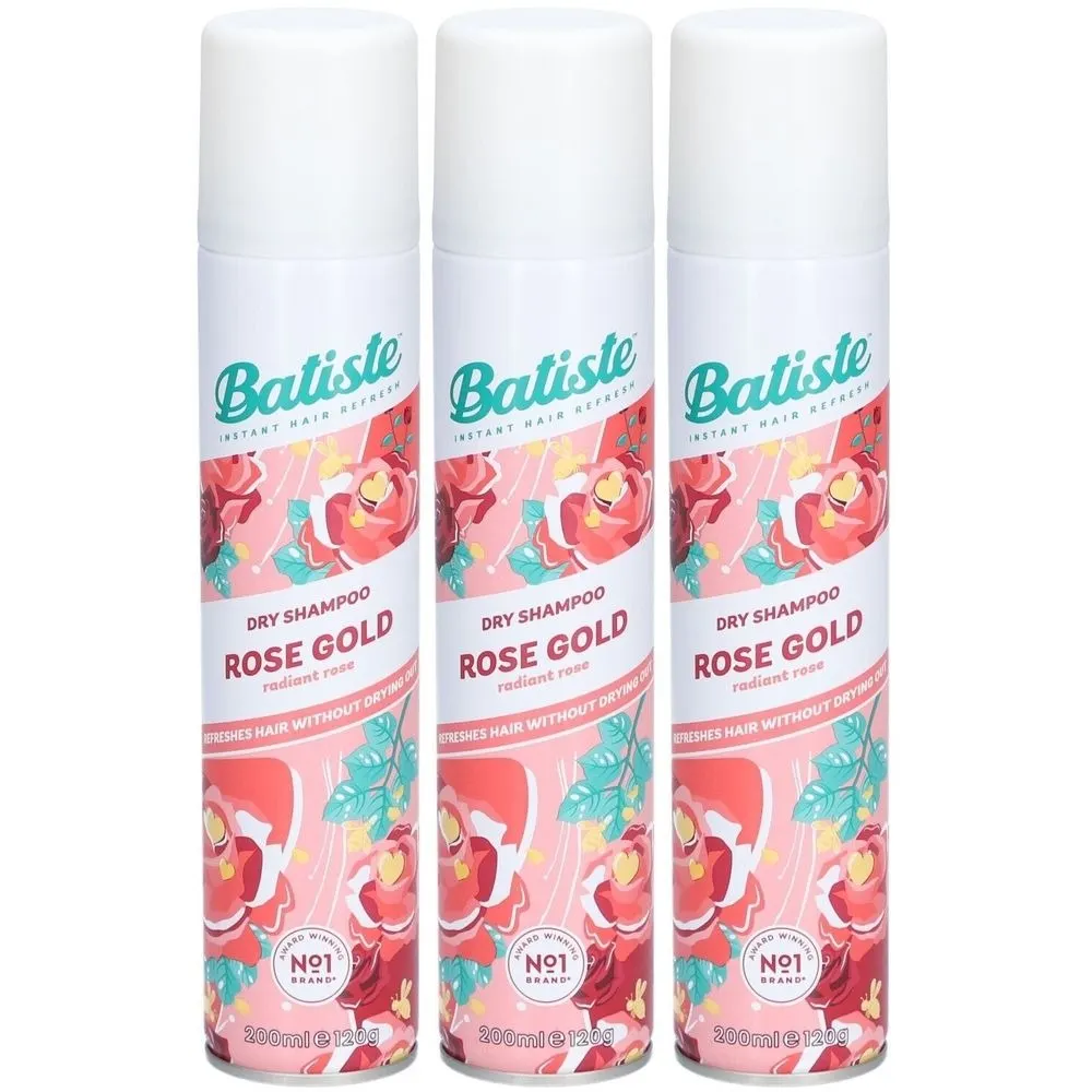 BATISTE SHAMPOOING SEC ROSE GOLD 200 ml = 1 OFFERT