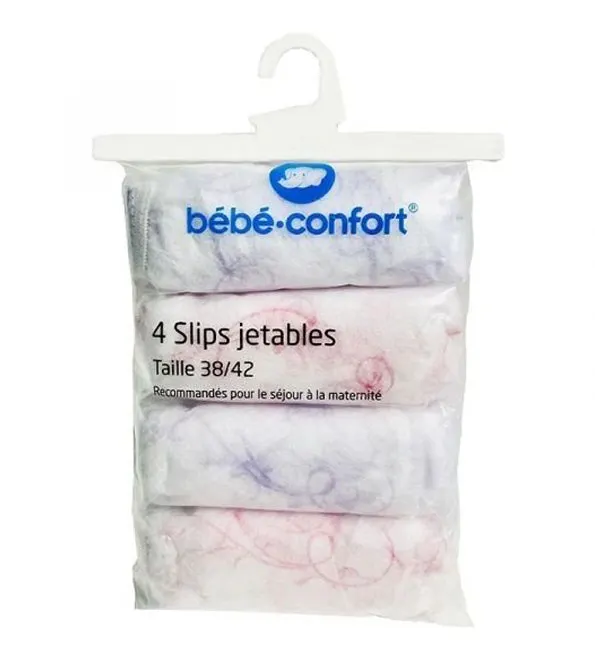 Bebe Confort - 4 سراويل داخلية للاستعمال مرة واحدة المقاس 38-42