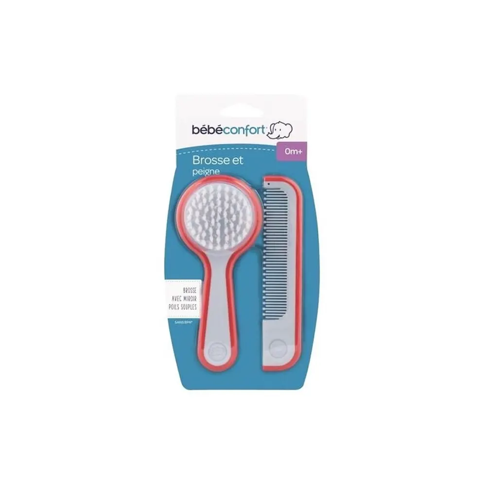 BEBE CONFORT BROSSE ET PEIGNE AVEC MIROIR 0m+
