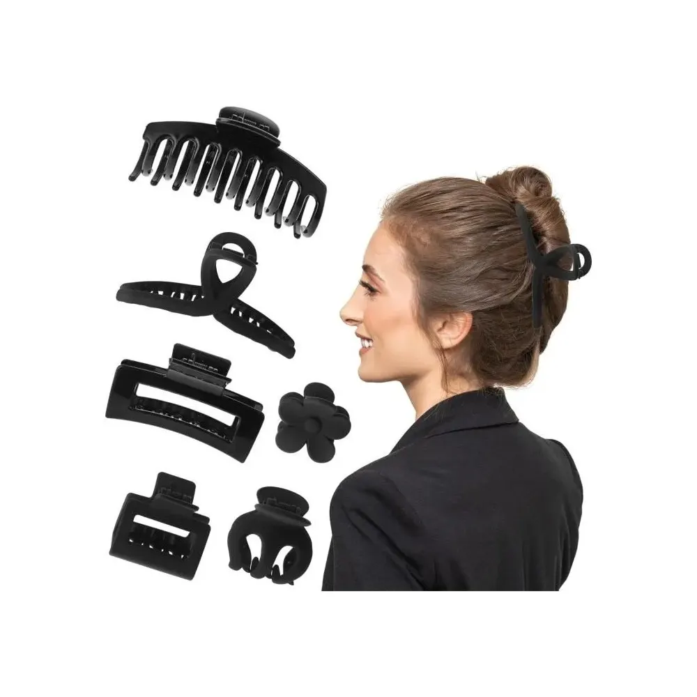 Beter Hairstyle مشبك شعر - 6 قطع 19202