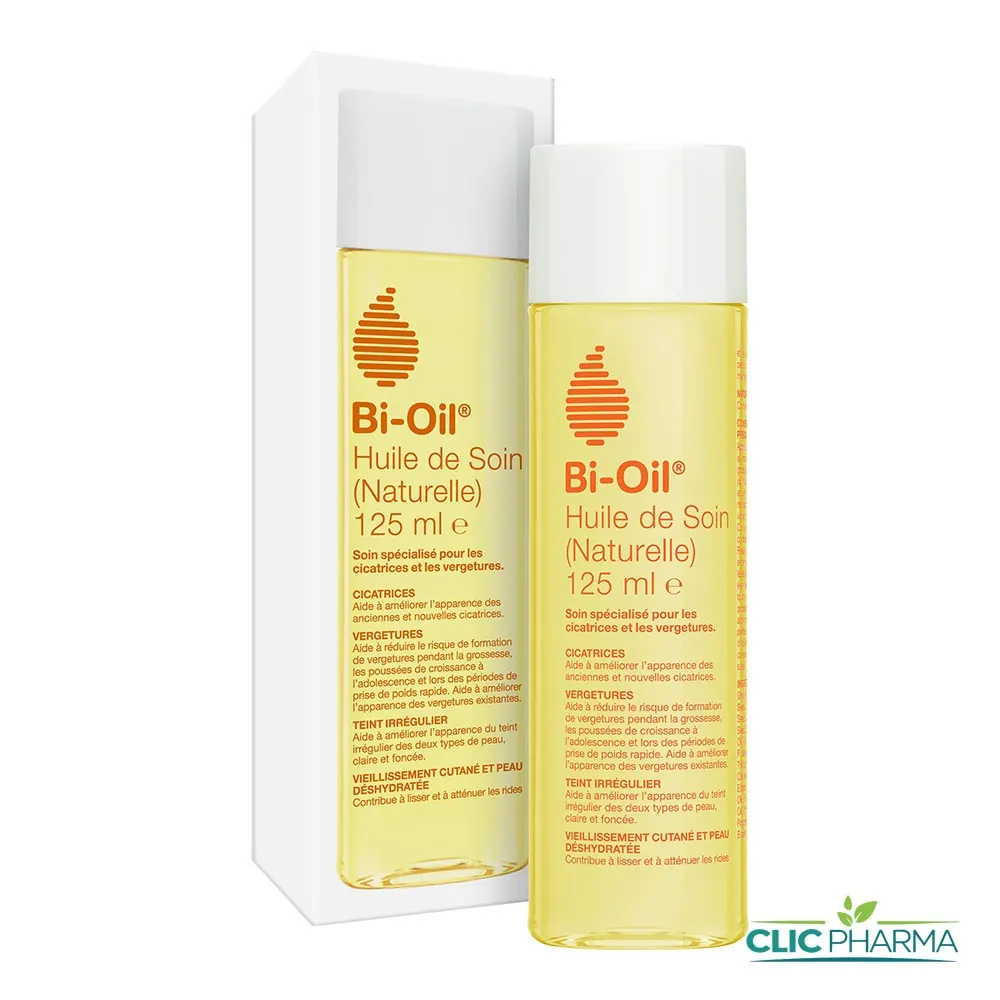 Bio‑Oil Huile de Soin Naturelle 125 ml = Bio‑Oil Body Lotion 175 ml Offerte