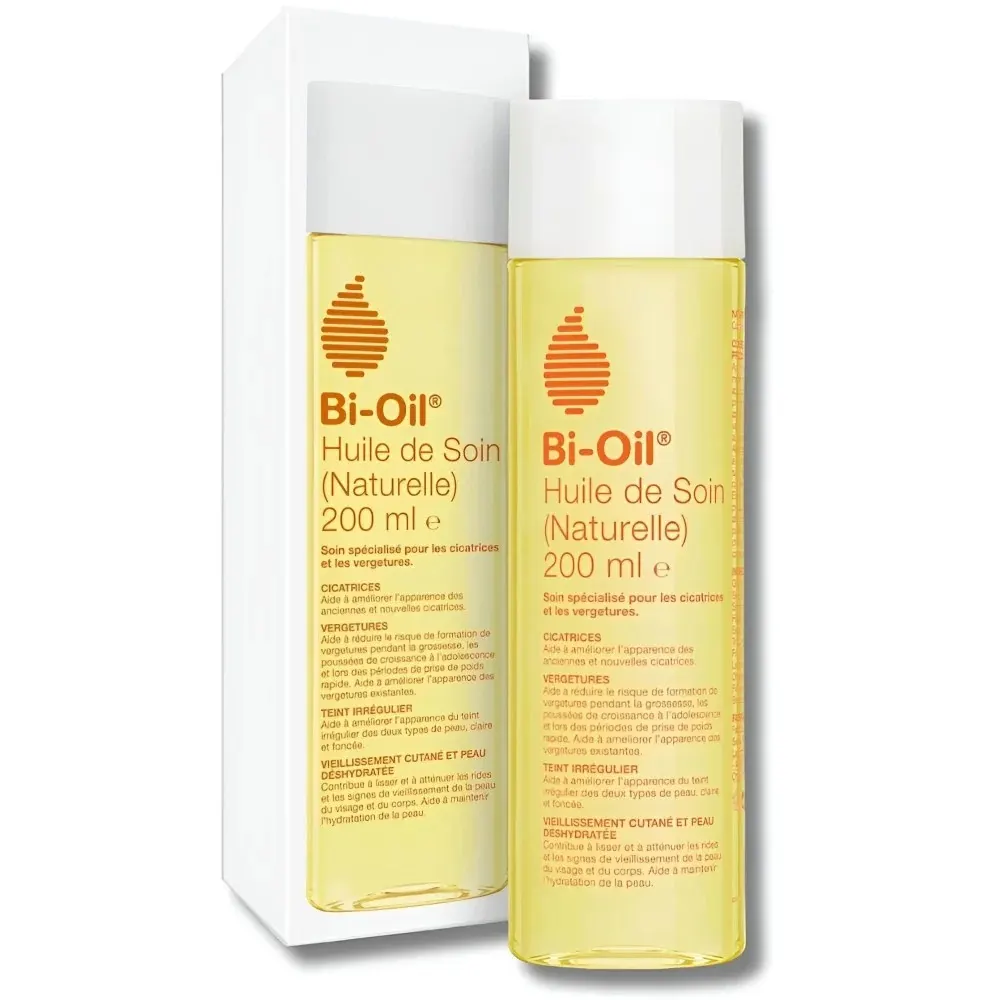 Bio‑Oil Huile de Soin Naturelle 200 ml = Bio‑Oil Body Lotion 250 ml Offerte