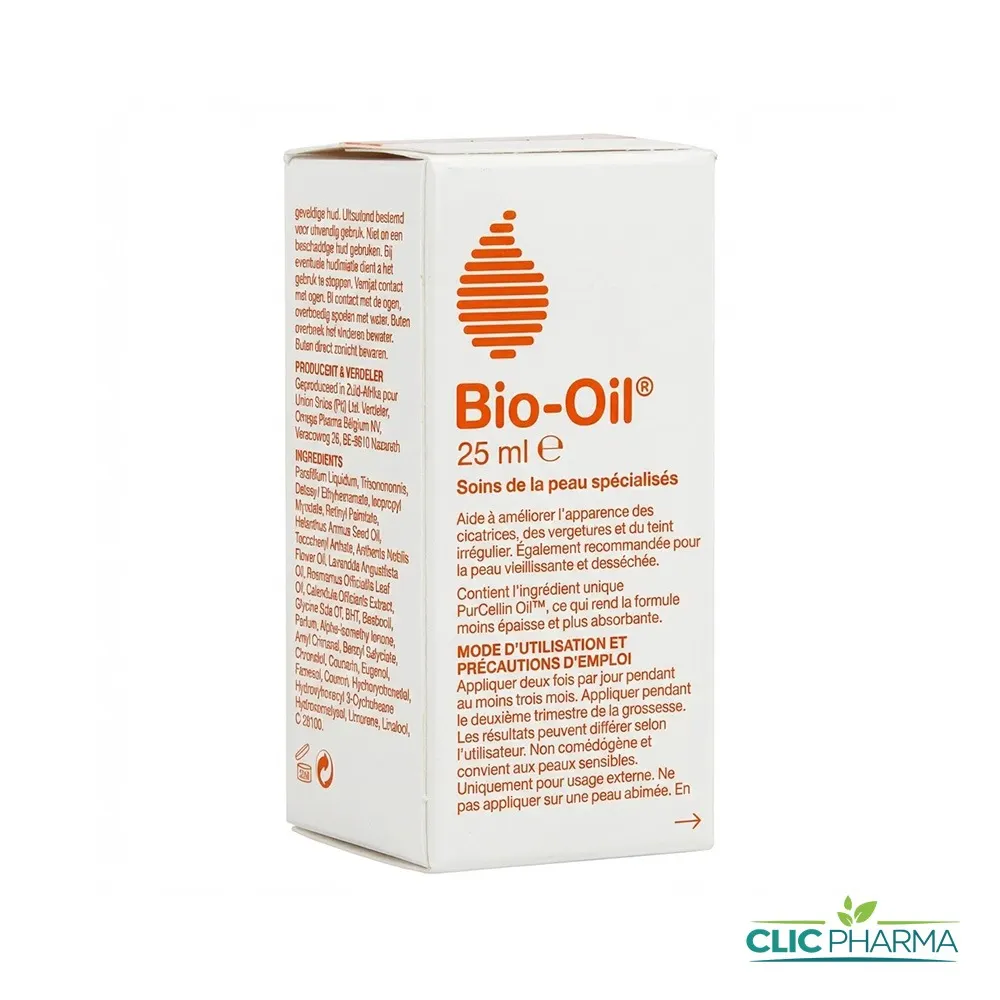 BIO OIL HUILE DE SOIN NATURELLE 25 ML