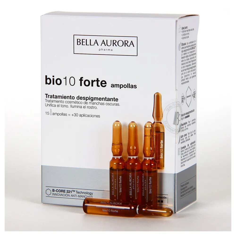 Bella Aurora Bio10 أمبولة Forte 15 × 2 مل