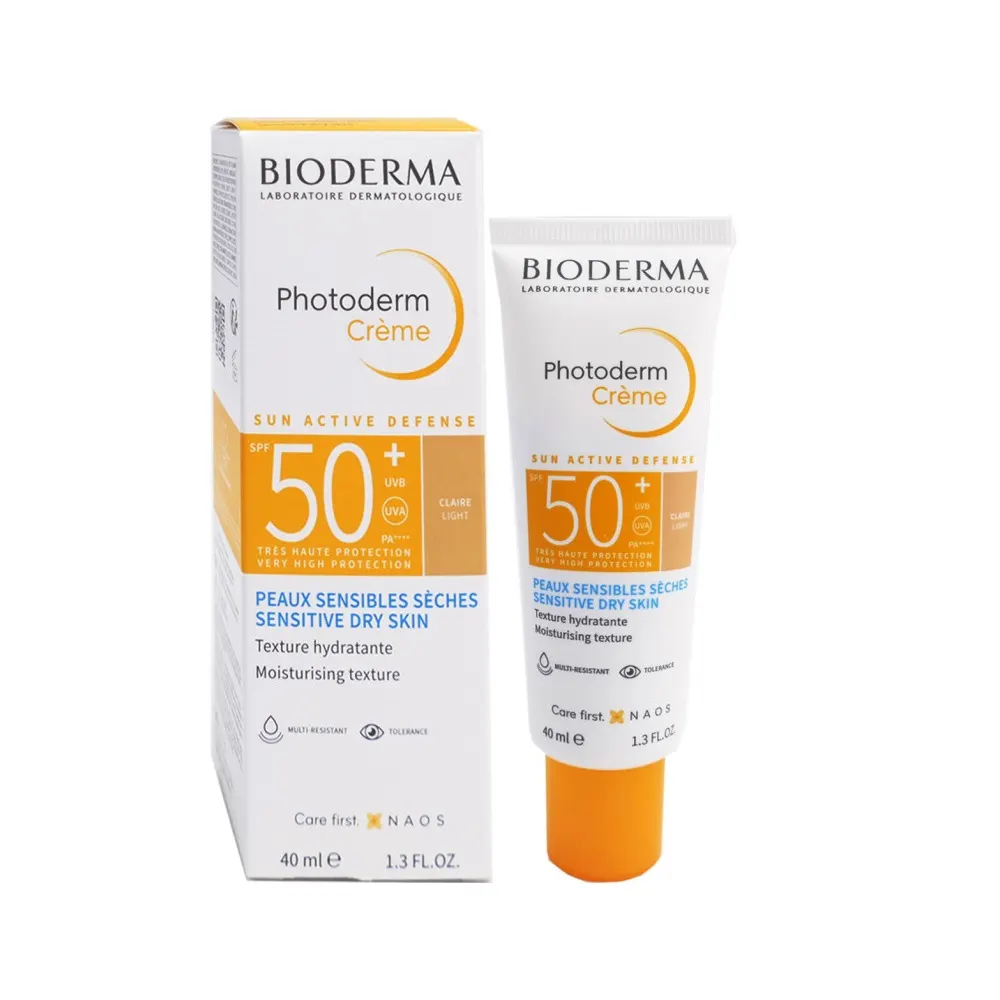 Bioderma Photoderm كريم SPF50+ ملون فاتح 40 مل