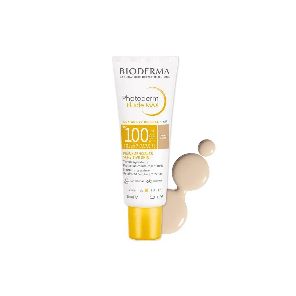 Bioderma Photoderm Fluide Max SPF100 فاتح جدًا 40 مل