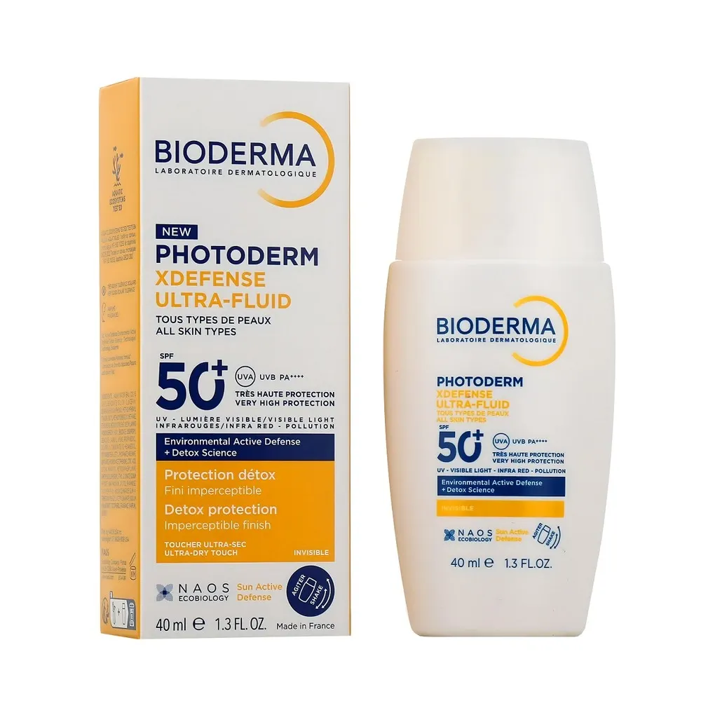 Bioderma Photoderm XDefense Ultra Fluide SPF50+ Invisible 40ml = Tote Bag Offert