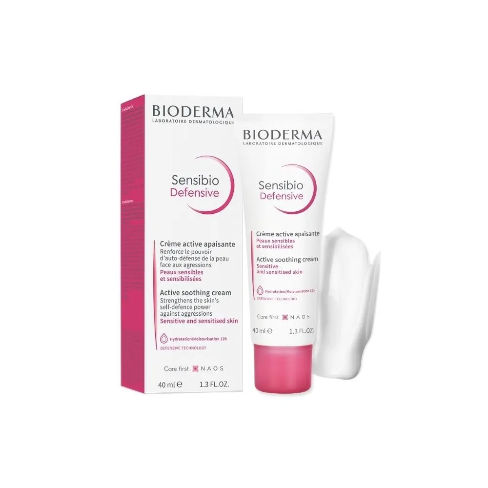 Bioderma Sensibio Défensive Active كريم مهدئ - 40 مل