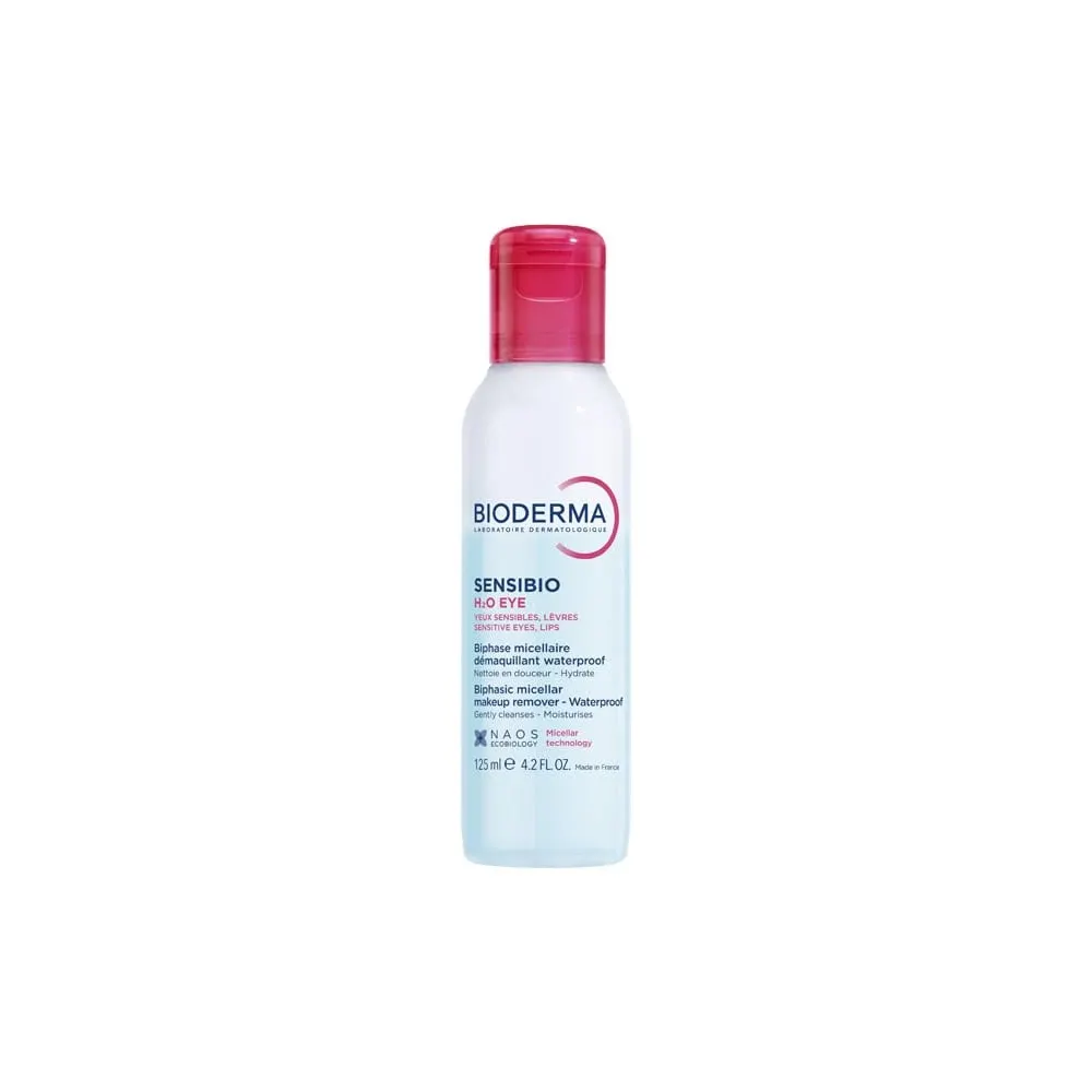 BIODERMA SENSIBIO H2O YEUX DEMAQUILLANT 125 ML