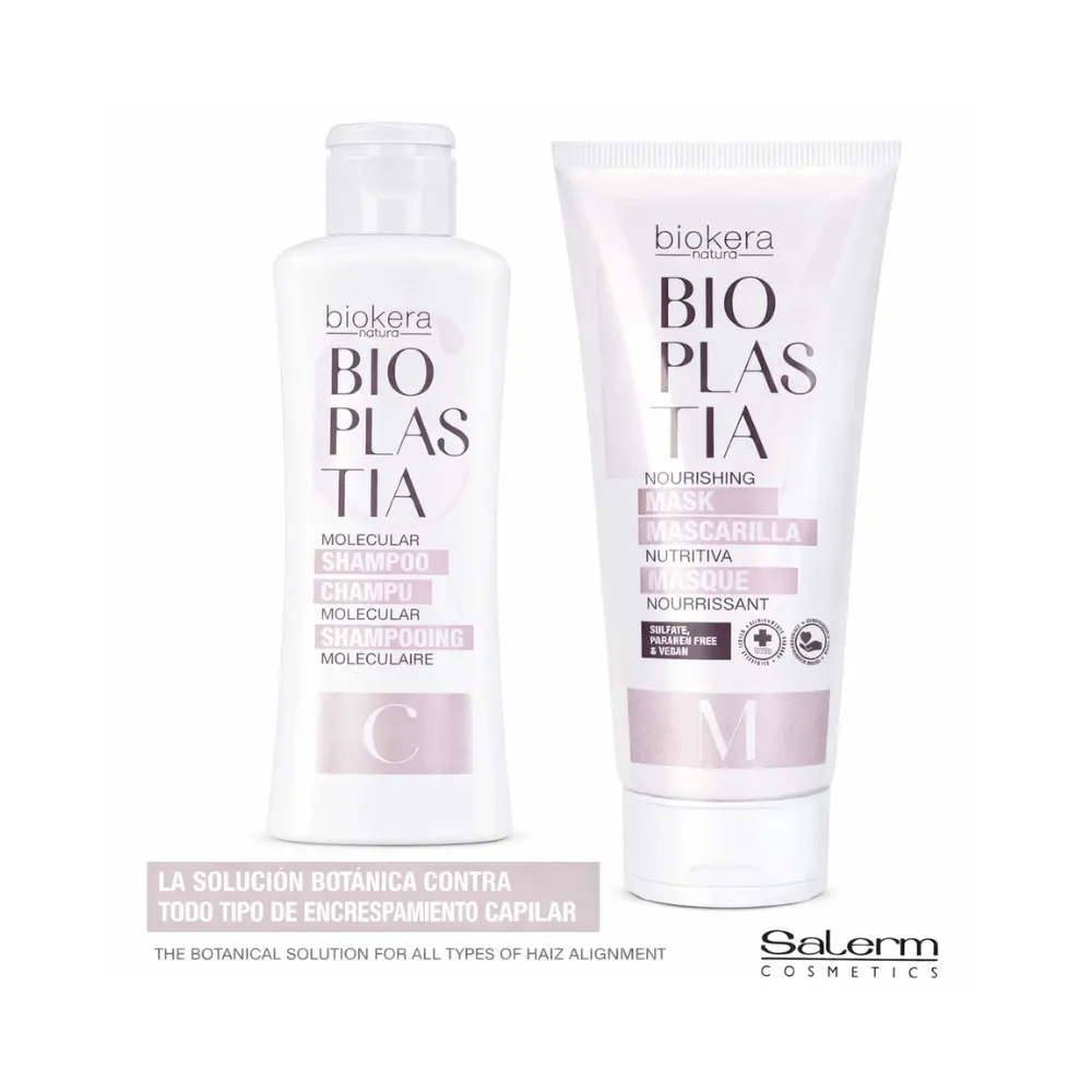 Biokera Bioplastia شامبو جزيئي 200 مل