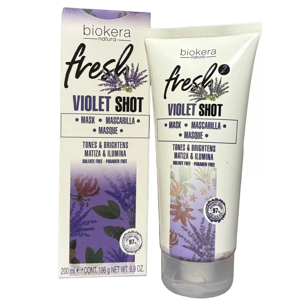 BIOKERA FRESH VIOLET SHOT MASQUE 200 ML