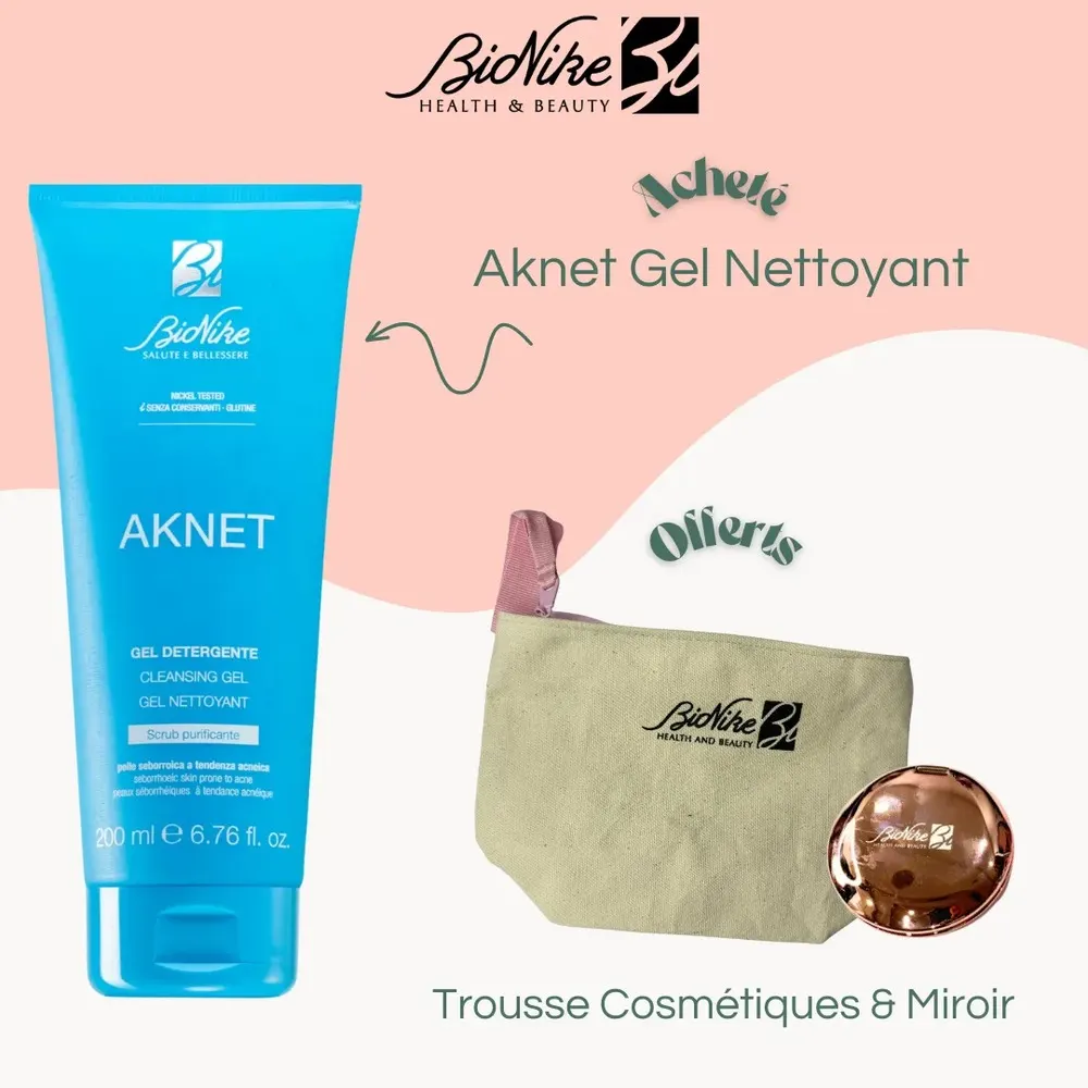 BIONIKE AKNET GEL NETTOYANT PURIFIANT 200 ML