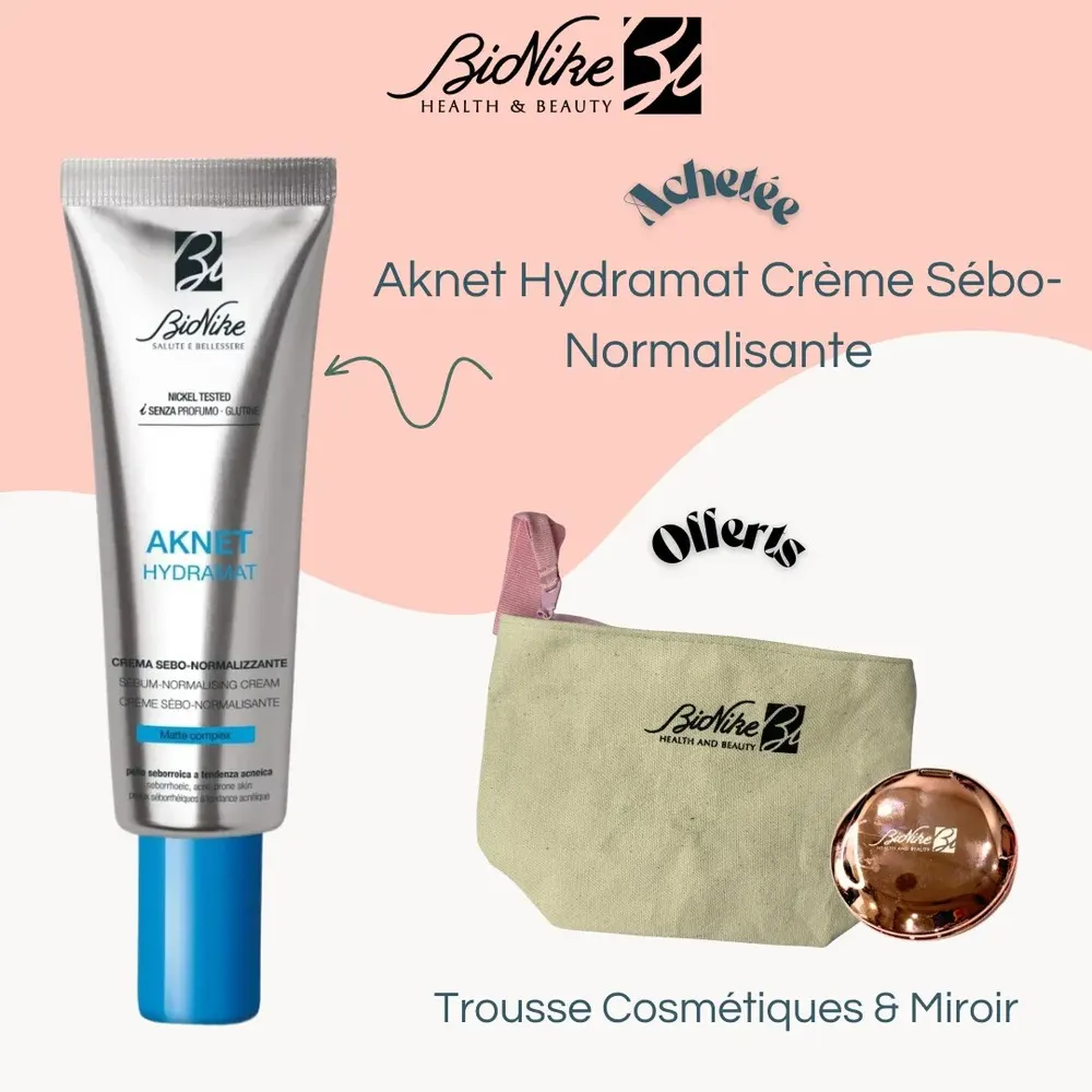 BIONIKE AKNET HYDRAMAT CREME SEBO NORMALISANTE MATTE 40 ML