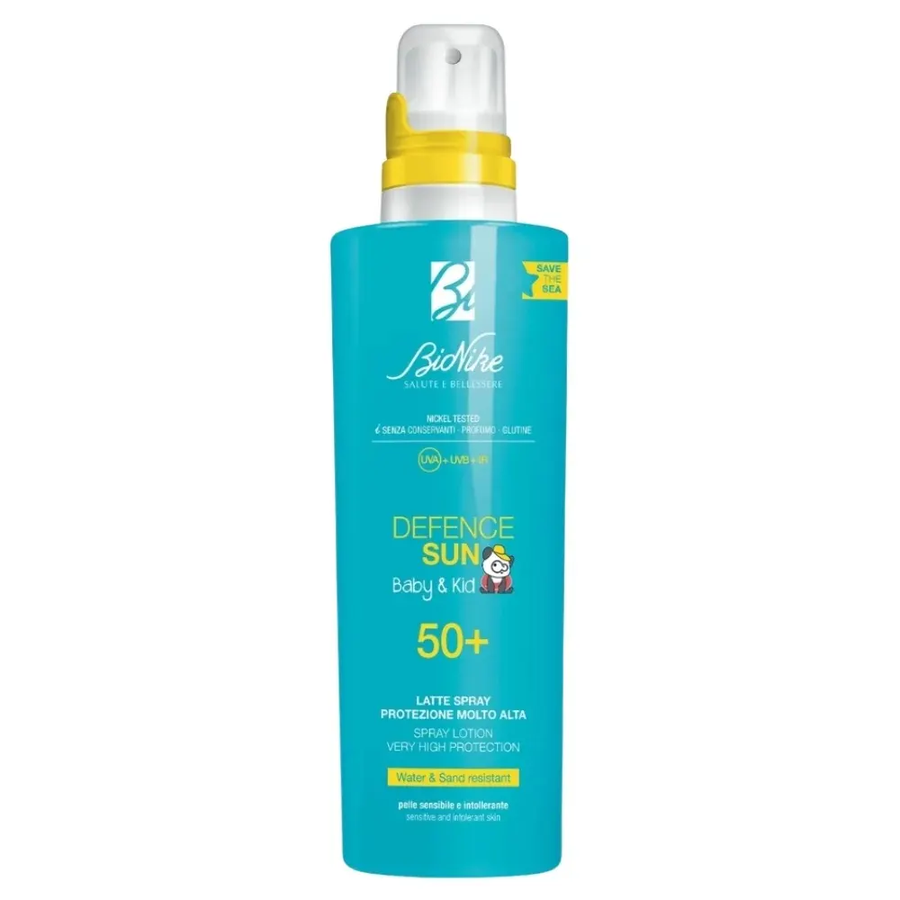 BIONIKE DEFENCE SUN SPF 50+ ENFANTS ET BEBE LOTION SPRAY 200ML