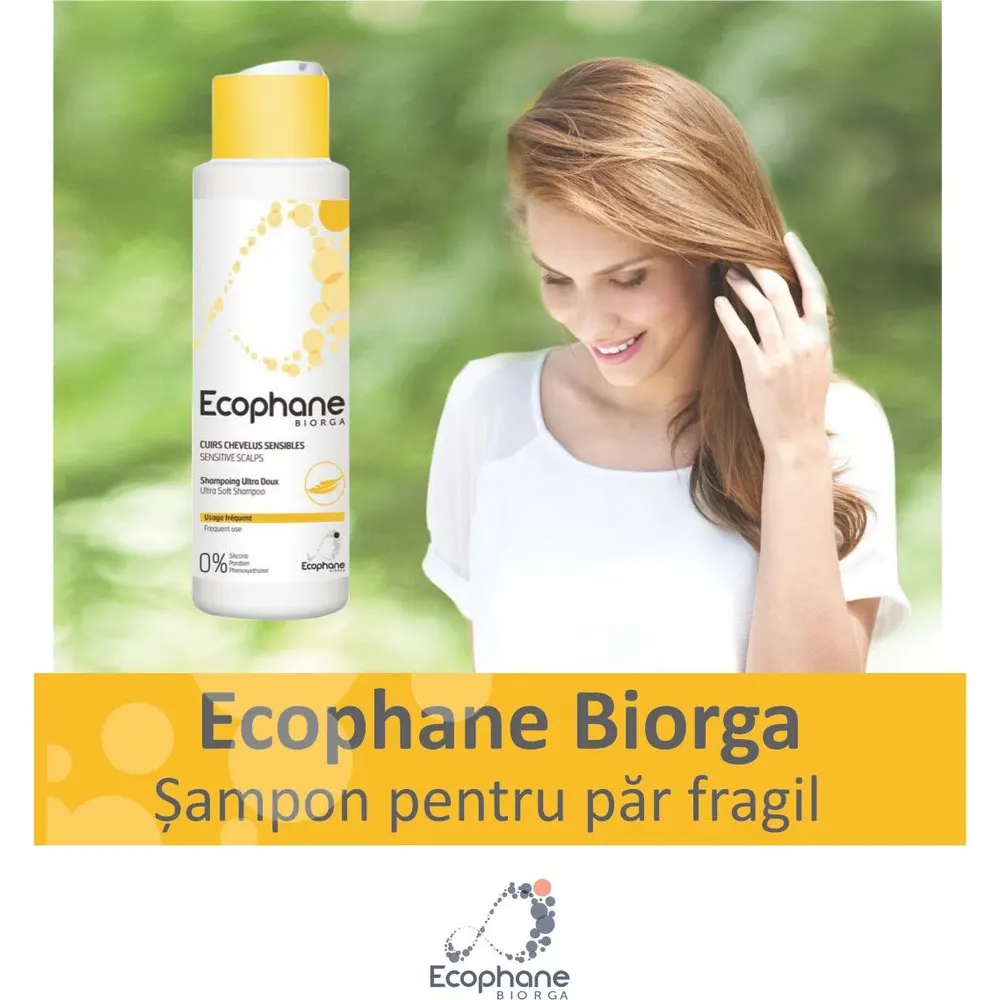 Biorga Ecophane Ultra Mild شامبو 500 مل