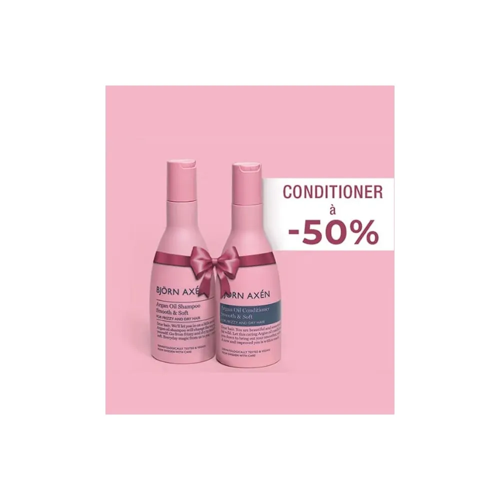 Björn Axén Pack Argan Oil شامبو 250 مل + بلسم بخصم 50%