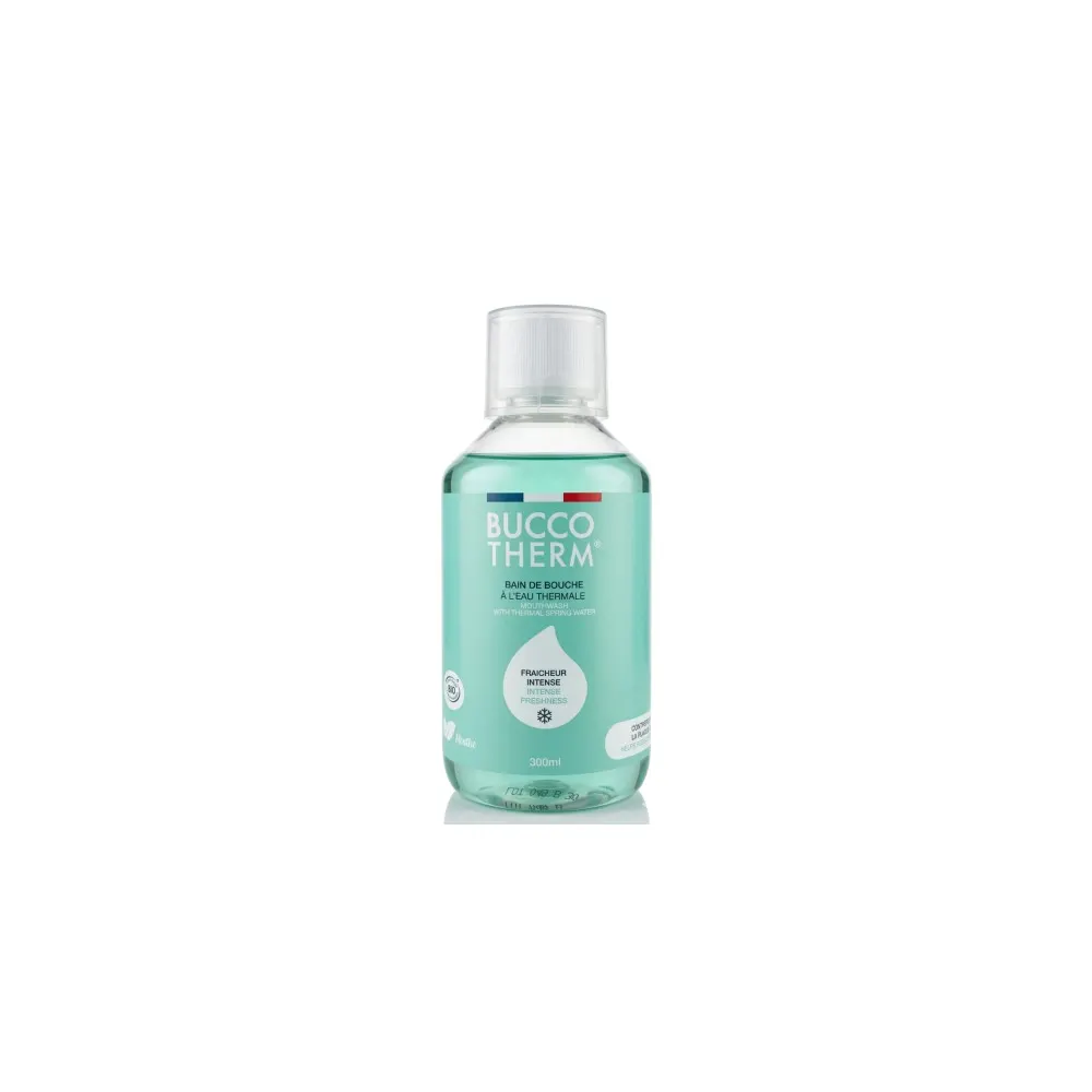 BUCCOTHERM BAIN DE BOUCHE SANS ALCOOL GOUT MENTHE FRAICHE 300 ML