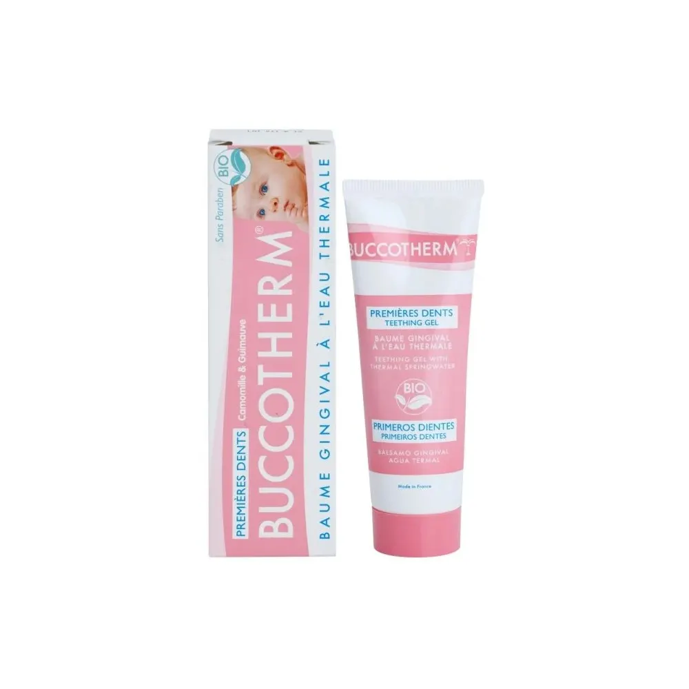 BUCCOTHERM baume 1eres dents bio sans notice 50ml
