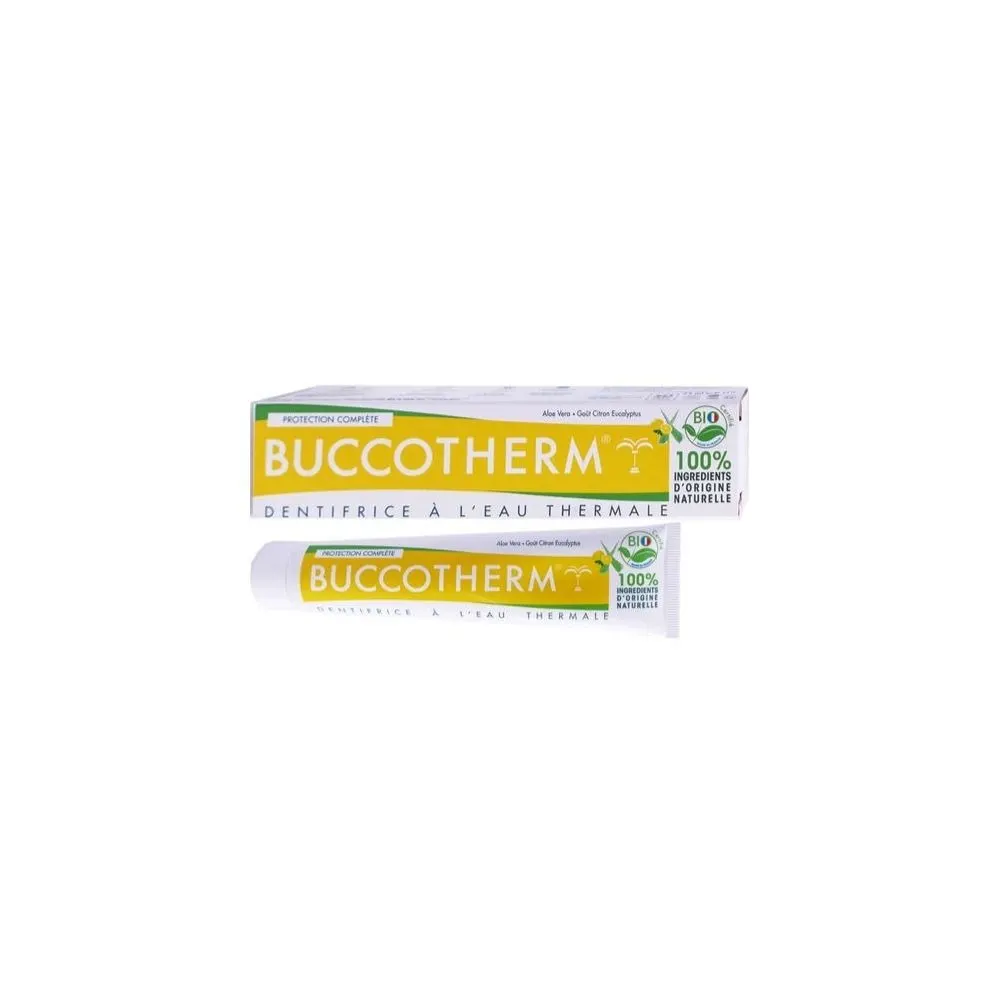 BUCCOTHERM DENTIFRICE PREVENTION CARIES GOUT CITRON 75 ML