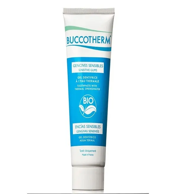 Buccotherm Gel dentifrice Gencives Sensibles certifié BIO sans Fluor 75ml