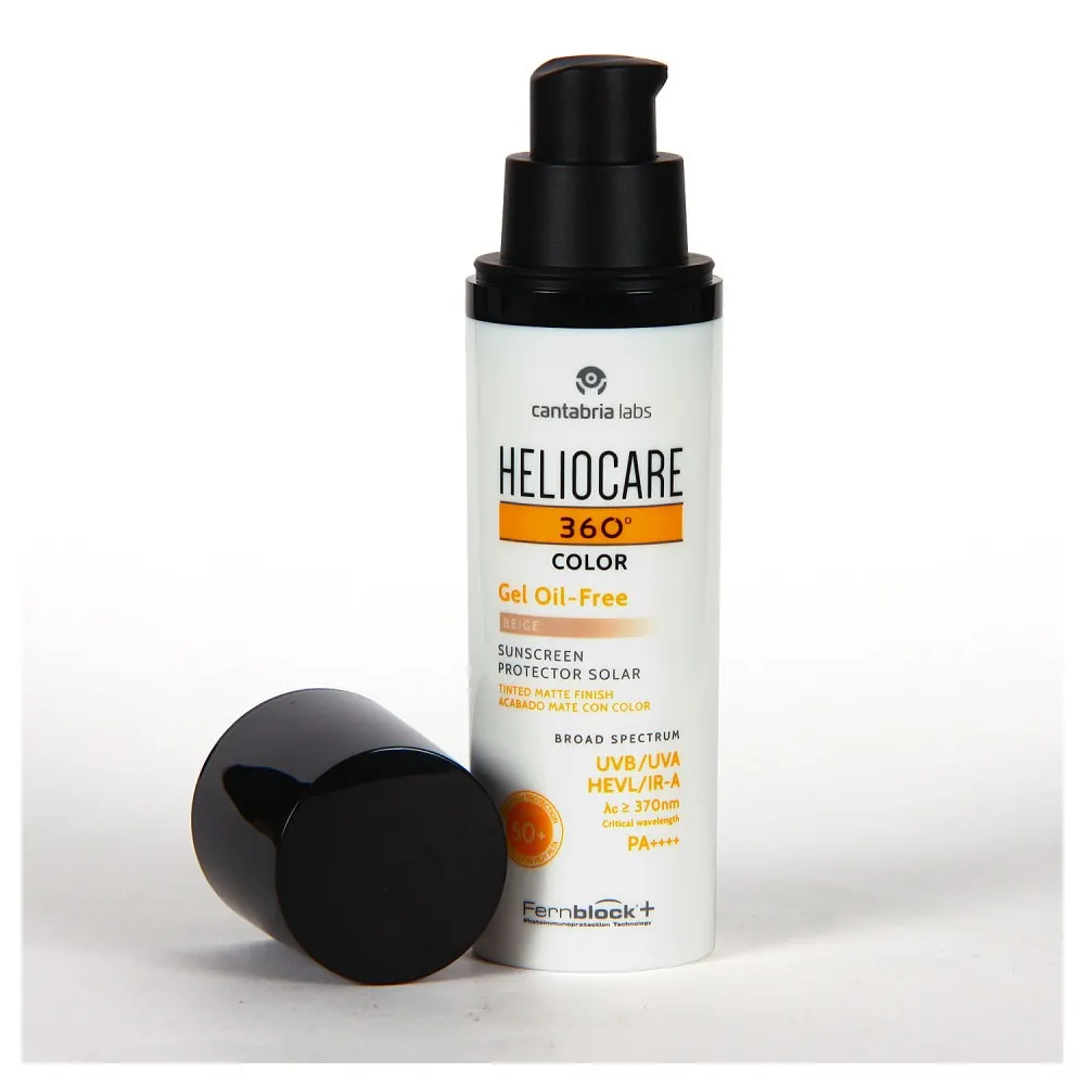 CANTABRIA Heliocare 360° Gel Oil-Free Beige Spf50+ 50ml