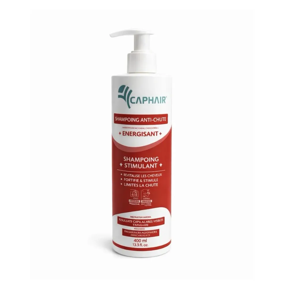 CAPHAIR – Shampoing Anti-Chute Énergisant Stimulant – 400ml