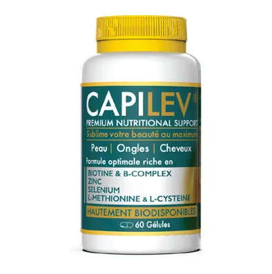 Capilev زنك سيلينيوم 60 كبسولة