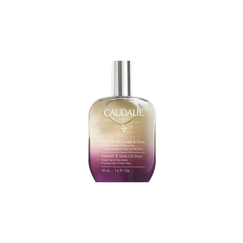 CAUDALIE HUILE DE SOIN LISSAGE ET GLOW OIL ELIXIR 50 ML