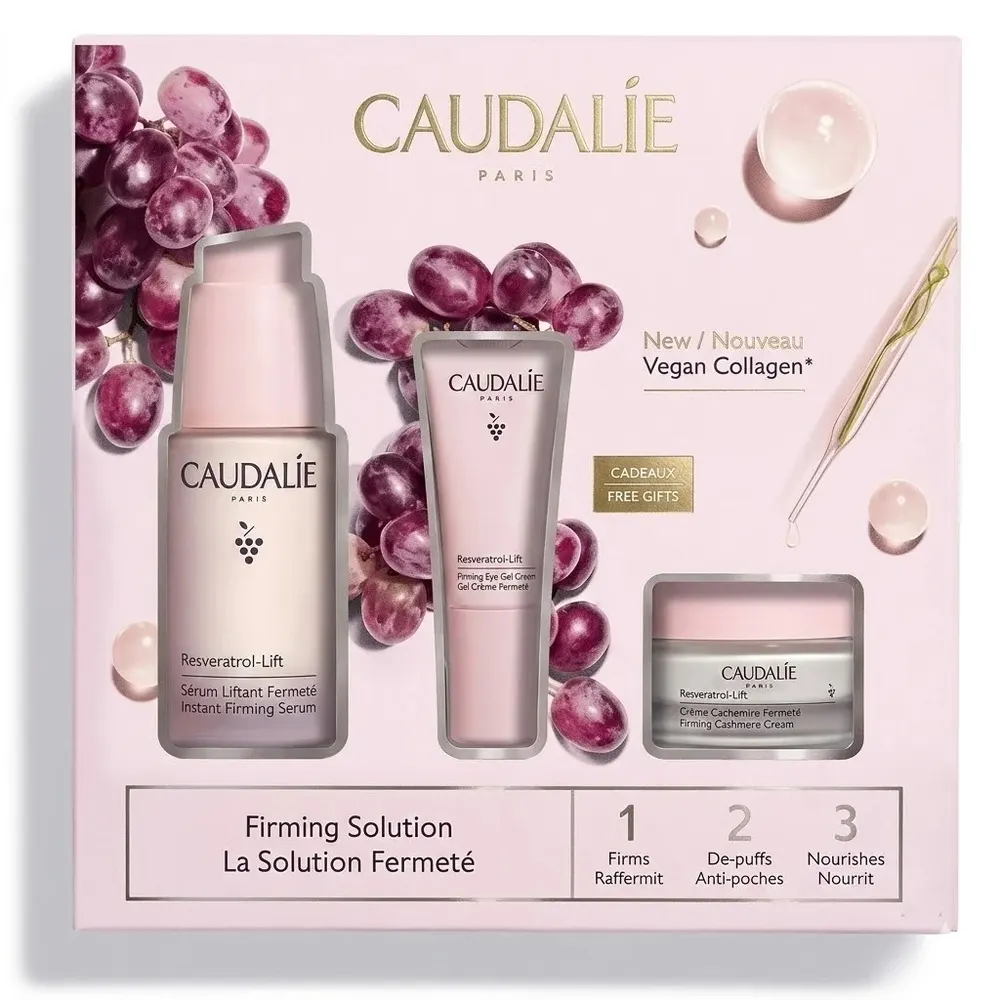 Caudalie Resveratrol Lift Your Firming Duo سيروم رفع 30 مل + كريم ريسفيراترول ليفت 15 مل مجانًا