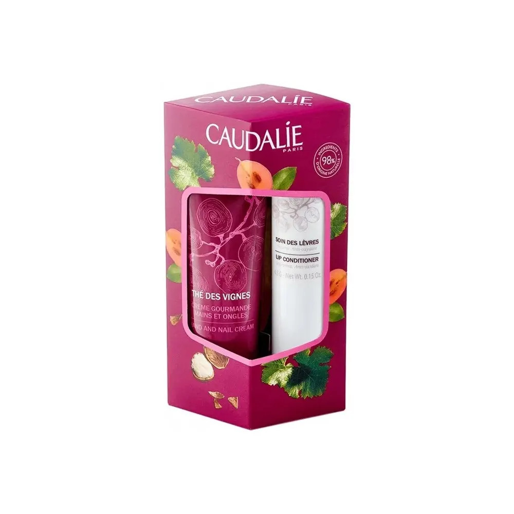 CAUDALIE PACK THÉ DES VIGNES MAINS & SOIN DES LÈVRES