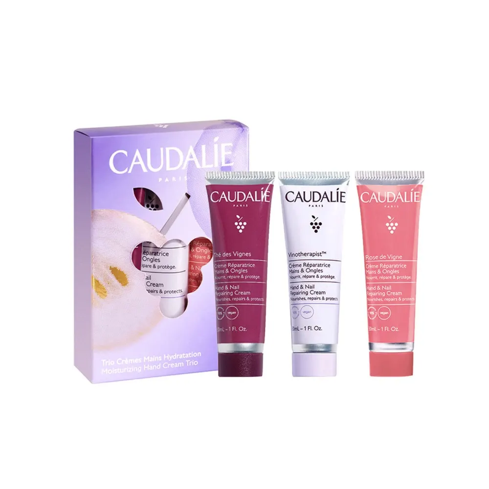 Caudalie coffret Trio Crèmes Mains Hydratation