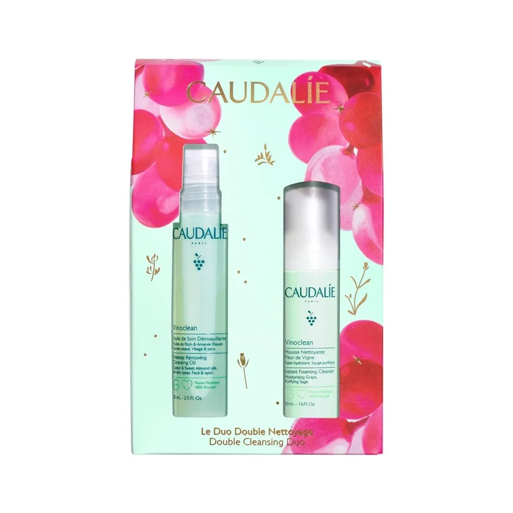 CAUDALIE VINOCLEAN LE DUO DOUBLE NETTOYAGE
