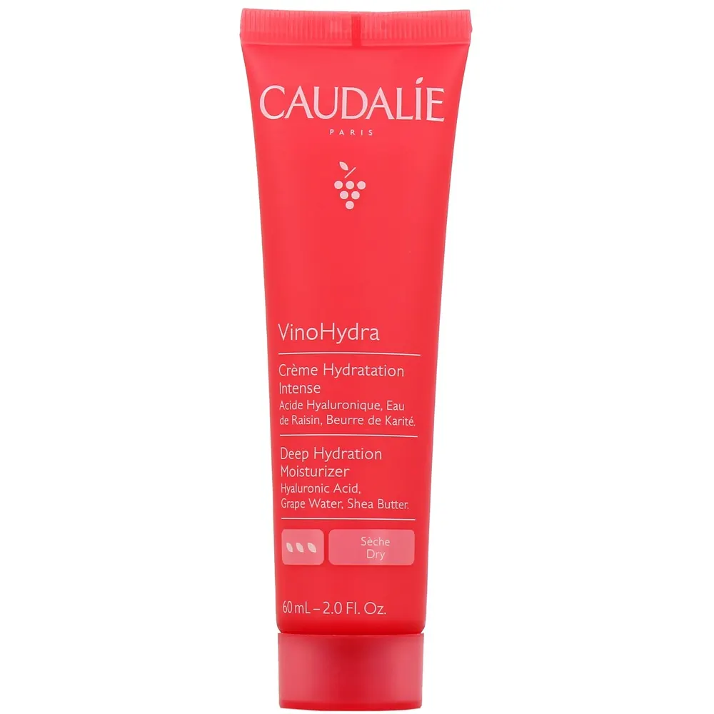 CAUDALIE DUO VINOHYDRA CREME HYDRATATION INTENSE 60 ML PEAU SECHE +MASQUE CREMME L15