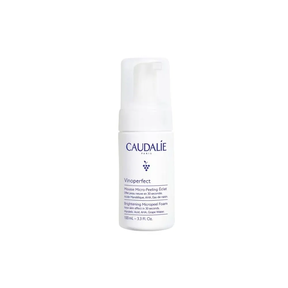 Caudalie Vinoperfect موس Micro Peel للنضارة والتفتيح 100 مل